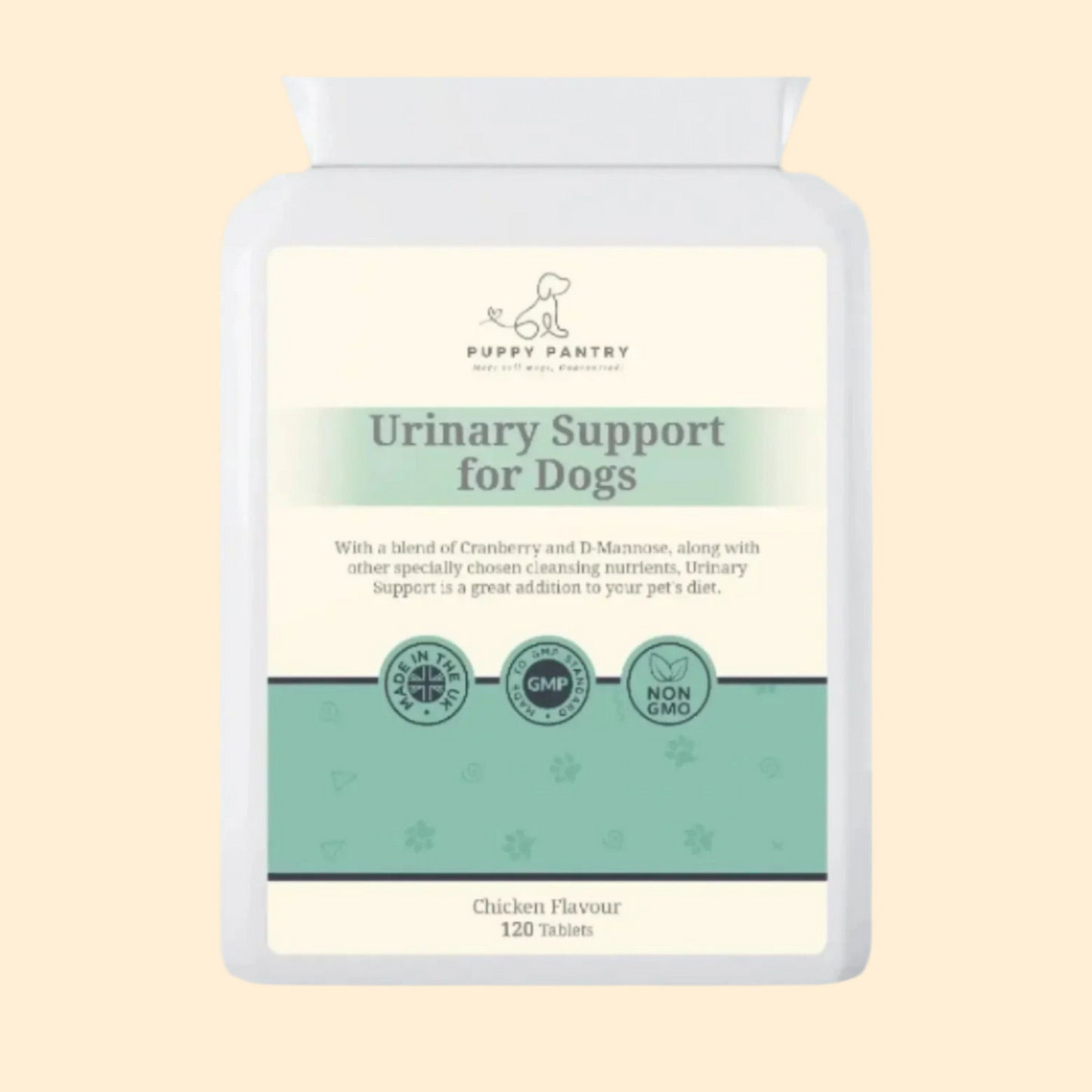 UTI & Bladder Support Tablets (120 Pack)
With cranberry & D-mannose for bladder control, kidney health & urinary support