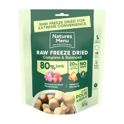 Natures Menu Complete Freeze Dried Food 80/20 Lamb, 250g